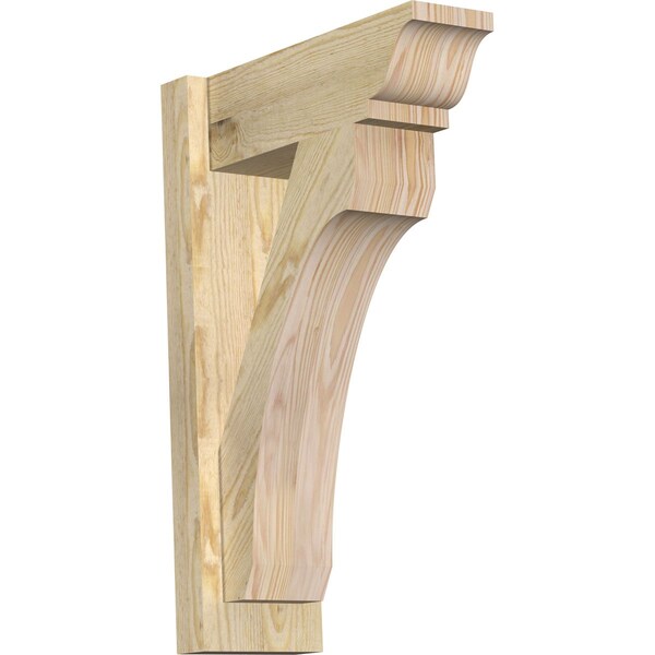 Ekena Millwork Legacy Traditional Rough Sawn Outlooker, Douglas Fir, 6"W x 16"D x 24"H OUT06X16X24LEC01RDF - main